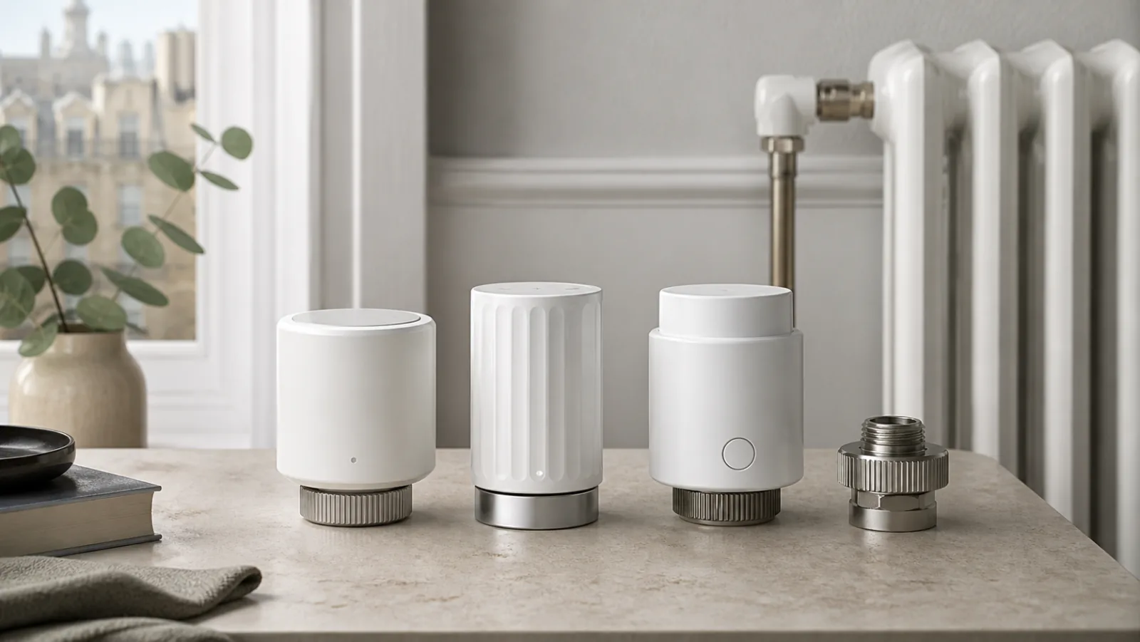 Editorial comparison of Hive, Netatmo, and Honeywell Home smart radiator valve options