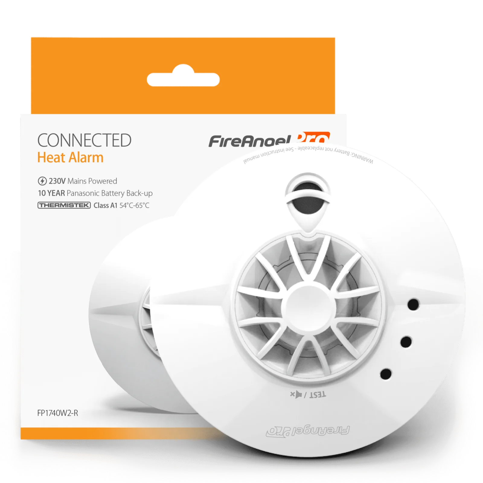 FireAngel Pro Connected heat alarm for an interlinked kitchen setup